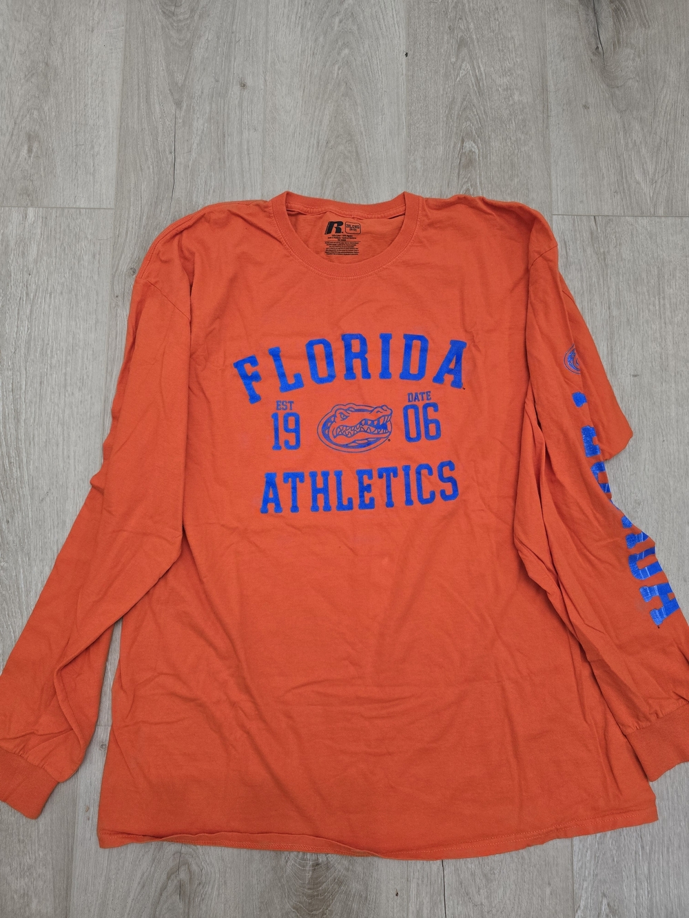 Florida Athletics Long-Sleeve Crewneck Shirt - Orange
